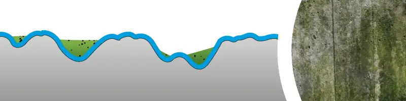 Grafik Wirkungsweise Steinpflege schritte erklaert.