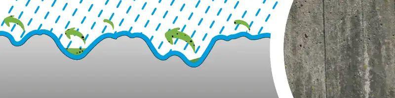 Grafik Wirkungsweise Steinpflege schritte erklaert.